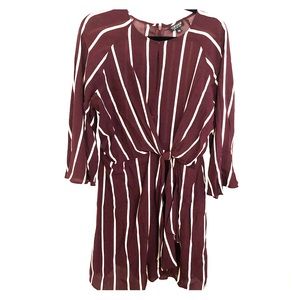 Topshop striped dress